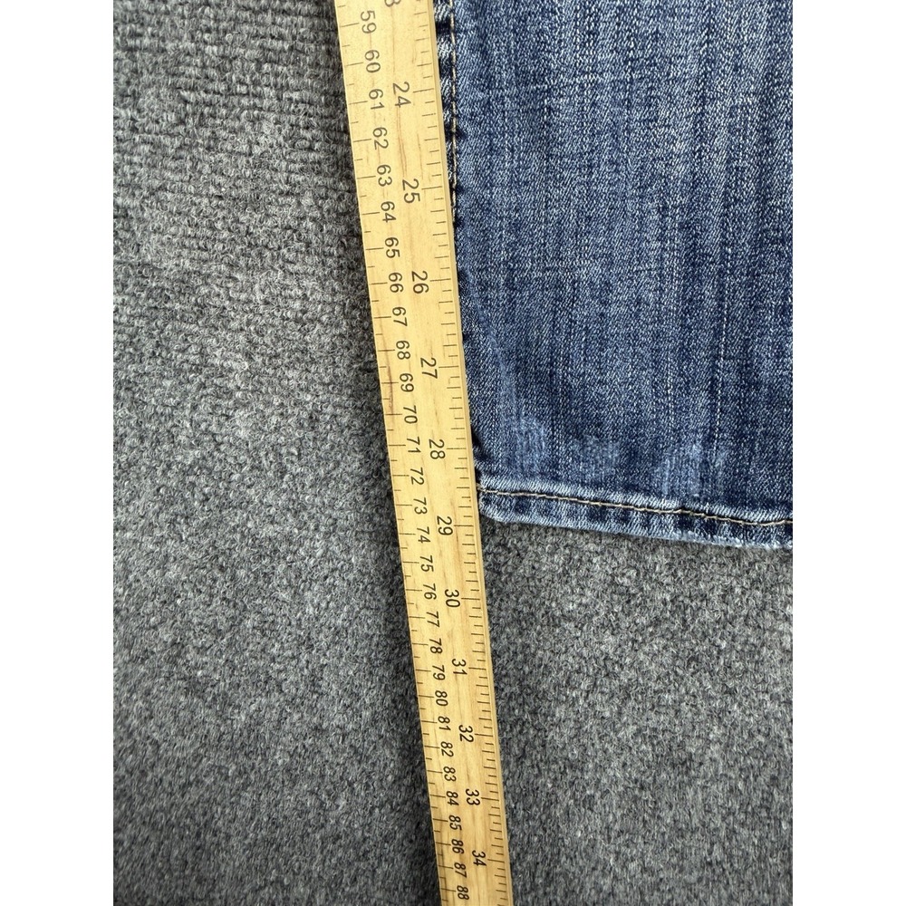 BKE Aiden Men's Jeans Size 30S Bootleg Medium Wash Distressed Denim - Picture 7 of 9